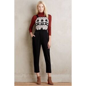 Anthropologie‎ Nomad Morgan Carper La Sierra Jumpsuit Womens 6 Western Tribal